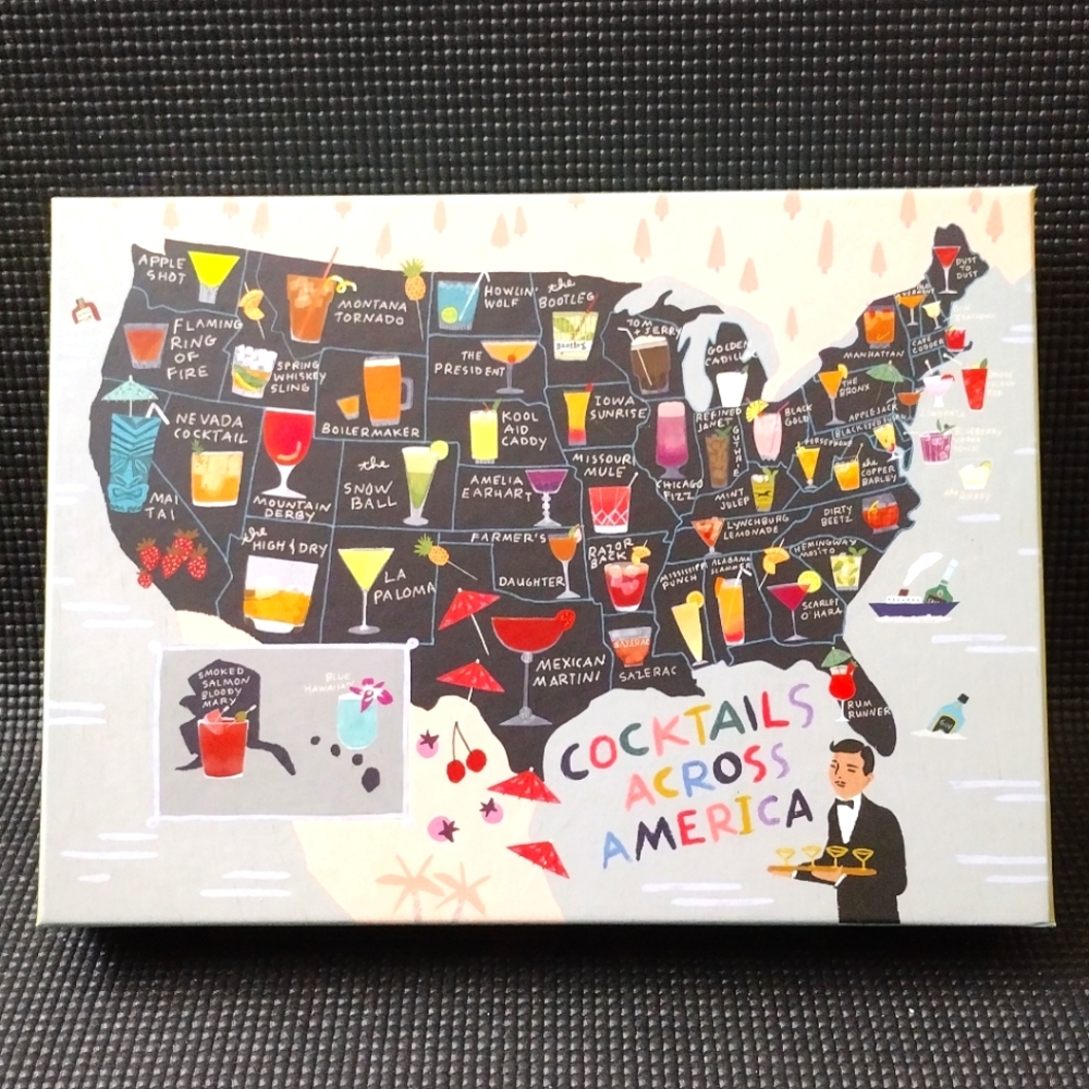 1000-Pc Cocktails Across America Puzzle